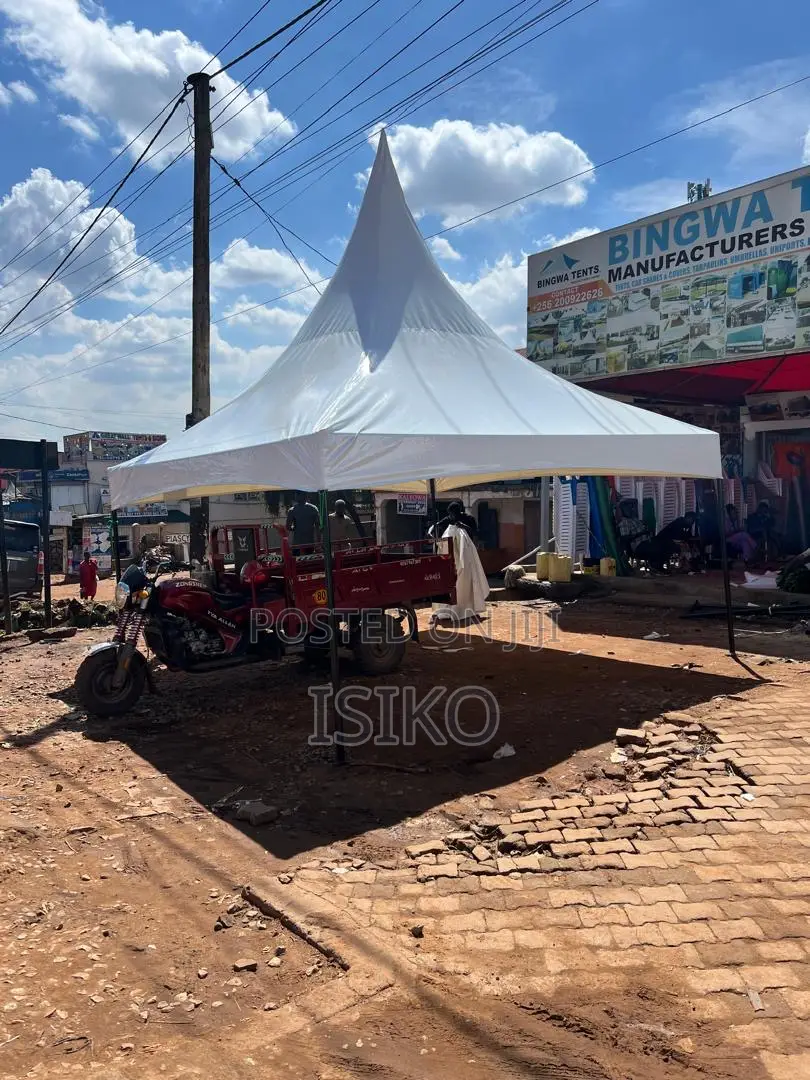 3m by 3m Pure White Party Tent