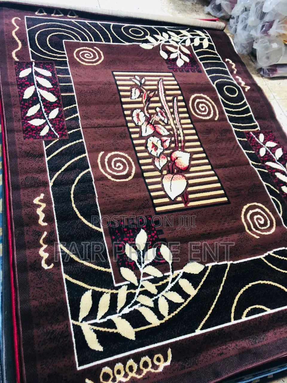 Vip Executive Center Carpet. 2 X 3 Metres. ( Brown)