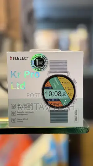 Smartwatch With Dual Strap Silver