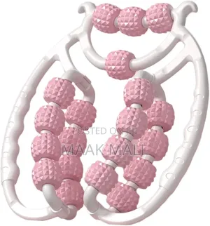 20-Wheel Muscle Roller, Circular Arm Leg Clamps Massager Trigger