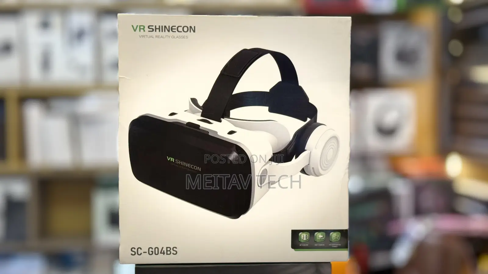 Vr Shinecon G04bs Vr Glasses 3d With Bluetooth Headset