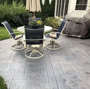 Shukran Stamped Concrete