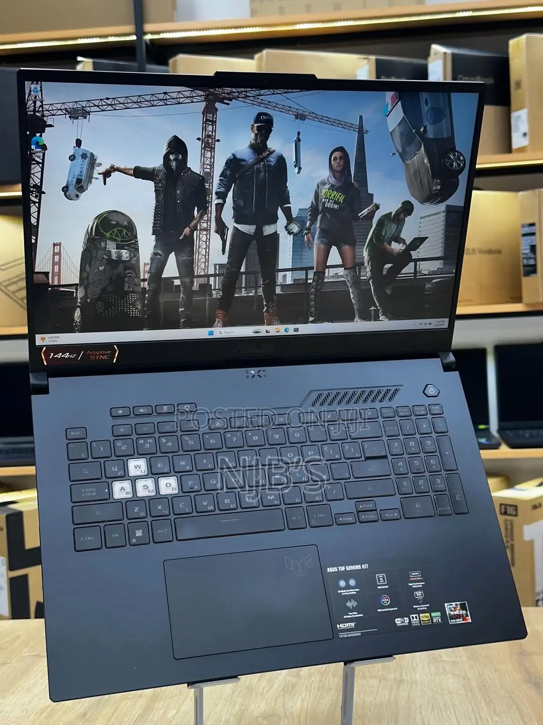 Laptop Asus TUF Gaming A17 16GB AMD Ryzen 7 SSD 512GB