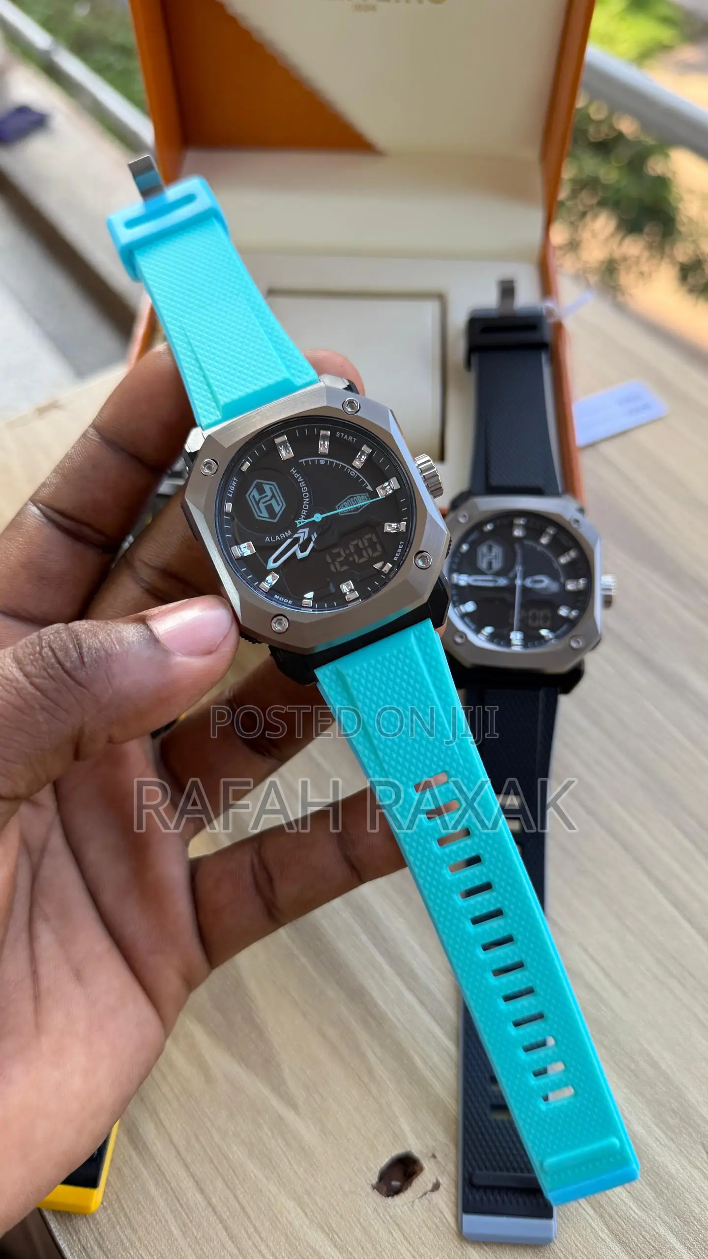Light Blue Strap of Aeroforce Analog-Digital Sports Watch