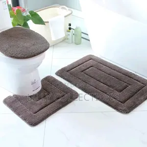 Three Piece Anti Slip Toilet Mats