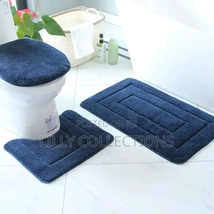 Three Piece Anti Slip Toilet Mats