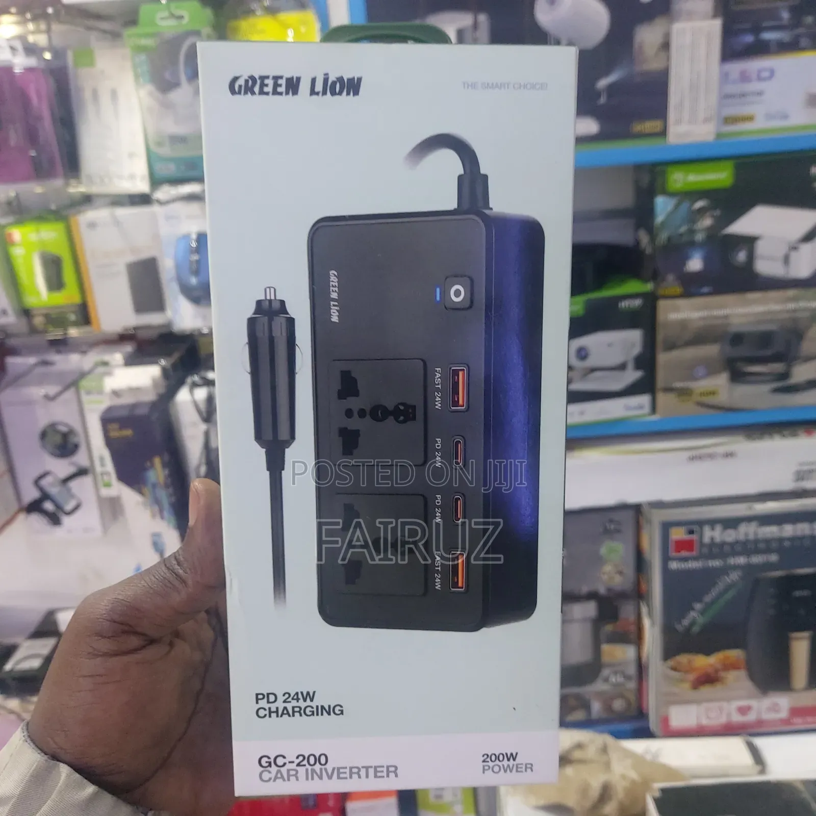 200w Gc-200 Car Power Inverter With Pd 24w Charger