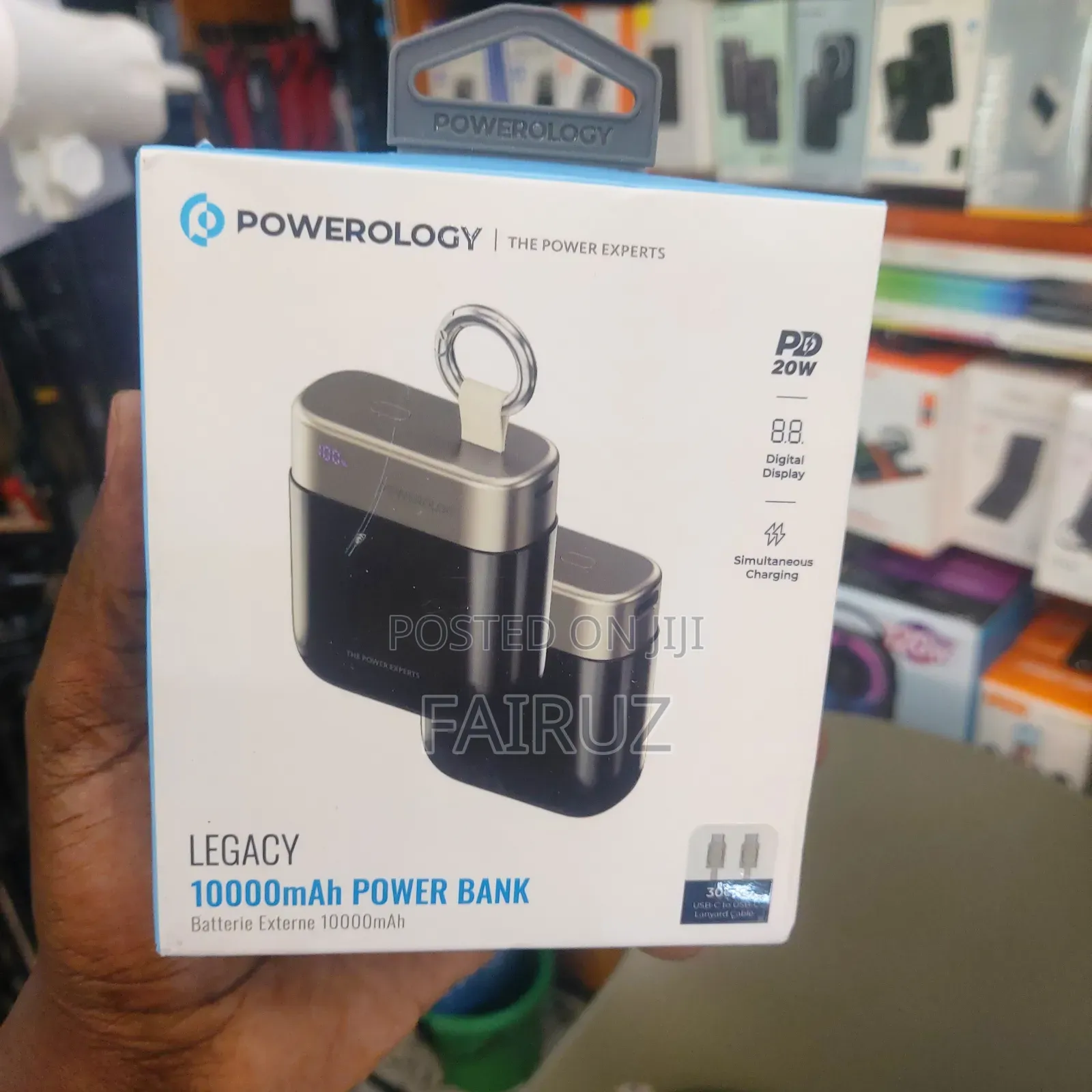 Legacy 10000mah Power Bank Powerology
