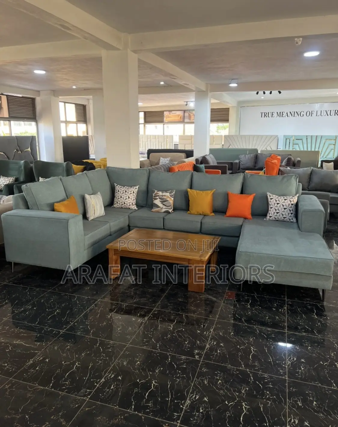 True Luxury, Redefined 7 Seater Sofa