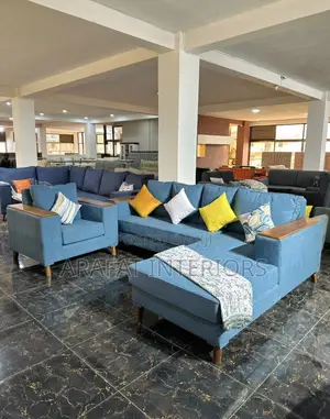 Premium L-Shaped Sofa in 7 Seaters