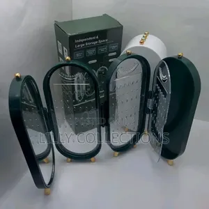 Dust Poof Folding Jewelry Box
