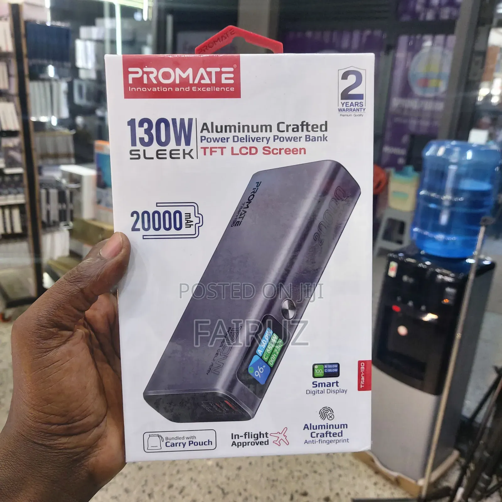 Promate Titan 20000mah Power Bank With 130w