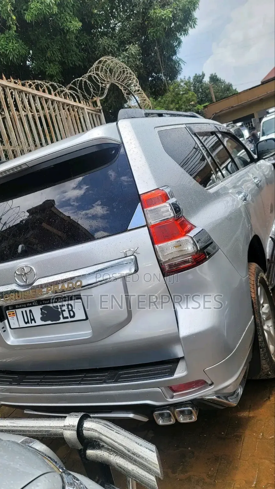 Toyota Land Cruiser Prado 2015 Silver