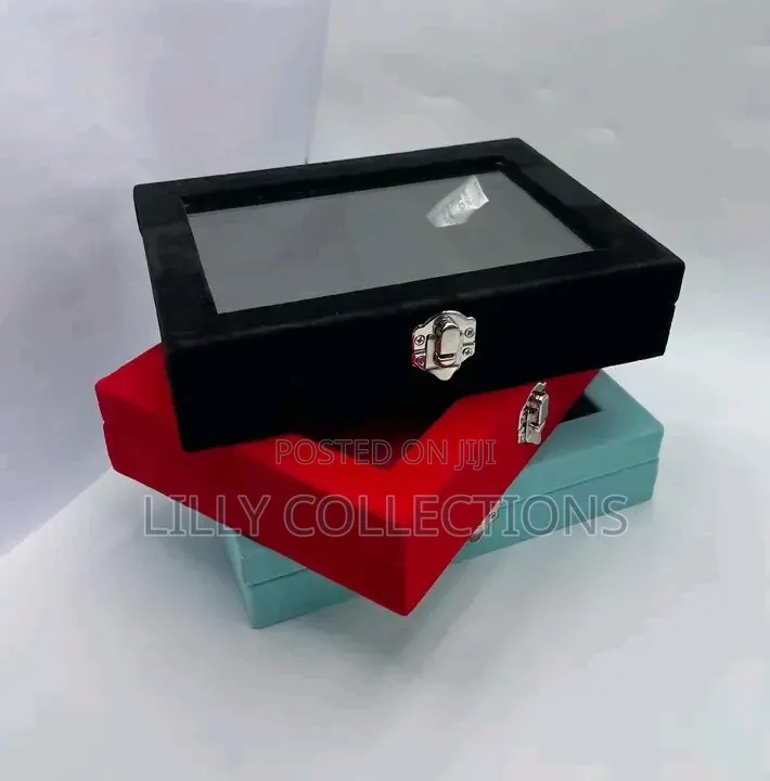 Velvet Jewelry Display Box