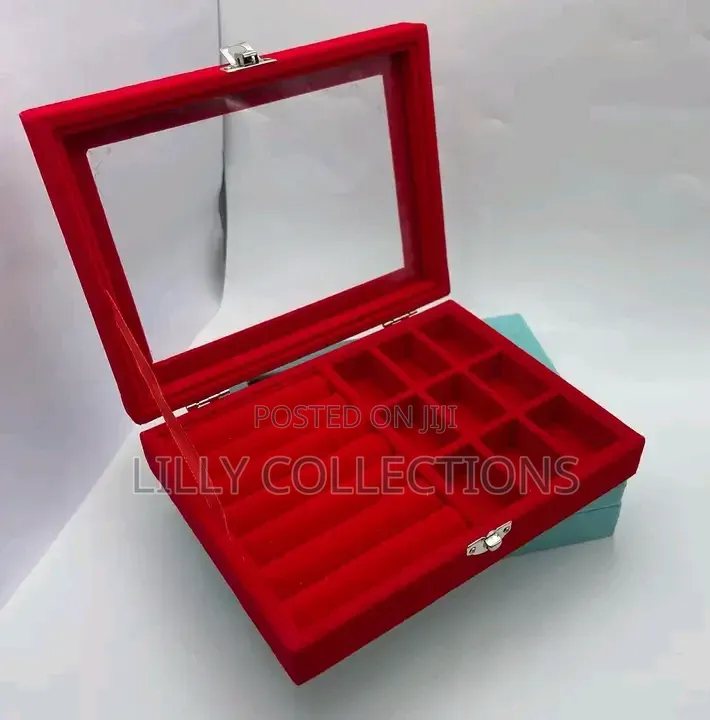 Velvet Jewelry Display Box