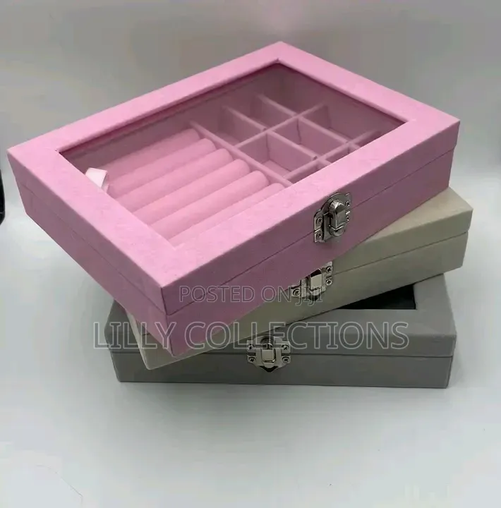 Velvet Jewelry Display Box