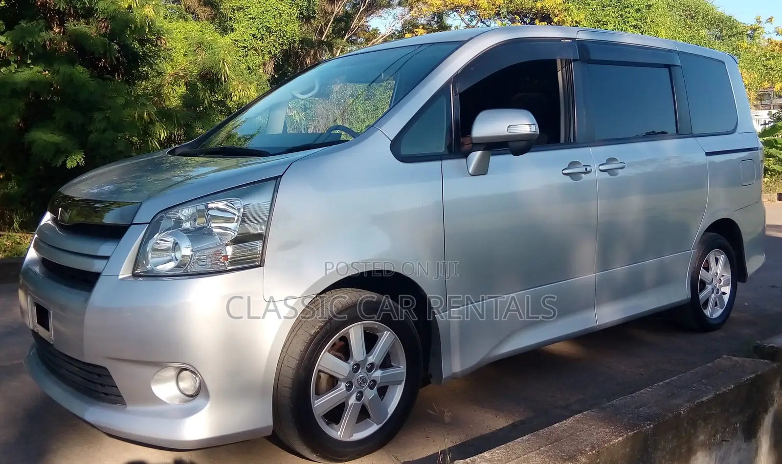 Toyota Noah Rental With a Driver in Uganda