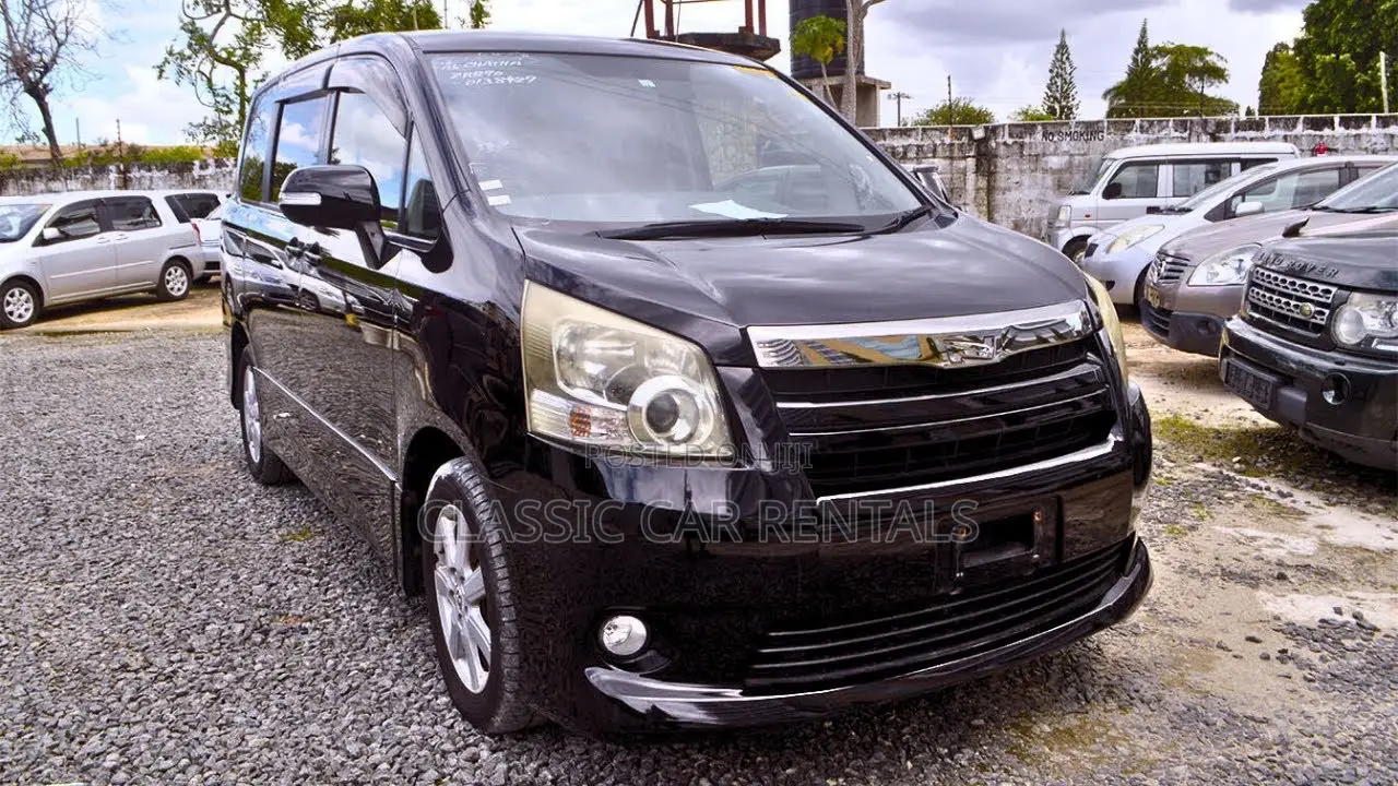 Toyota Noah Rental With a Driver in Uganda