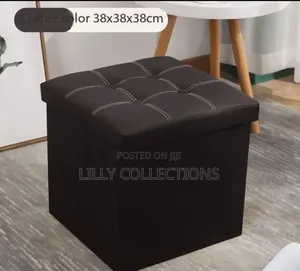 40cm Foldable Portable Ottomans Storage