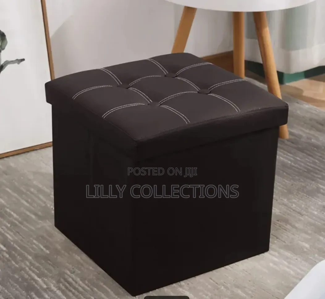40cm Foldable Portable Ottomans Storage