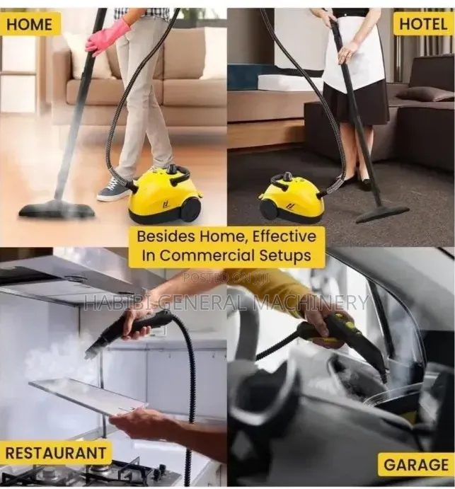 Electric Steam Cleaner With Accessories