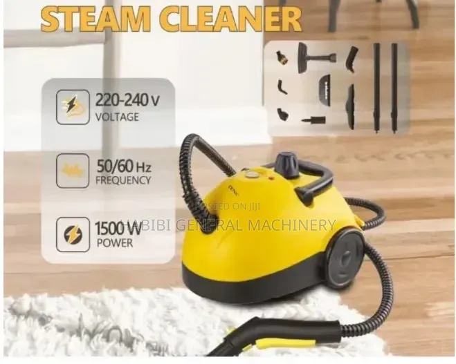 Electric Steam Cleaner With Accessories
