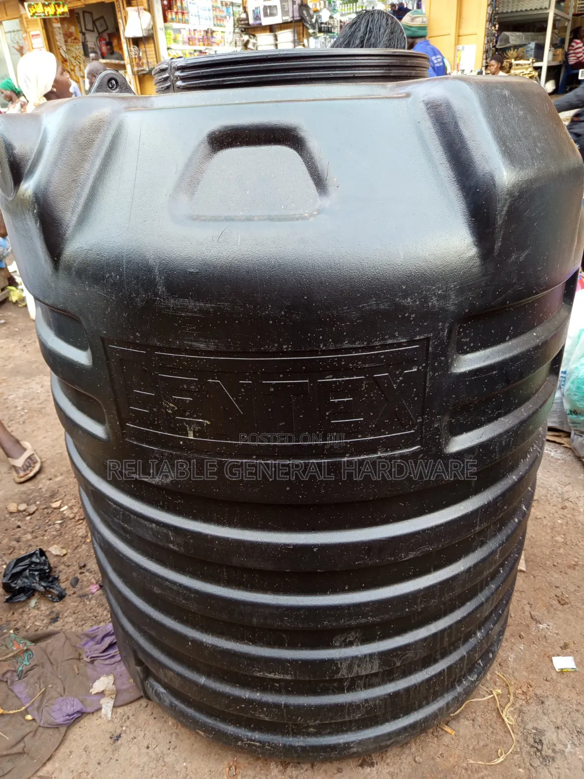 Water Tank 1000litres Gentex Black
