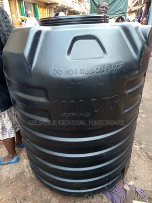Water Tank 1000litres Gentex Black