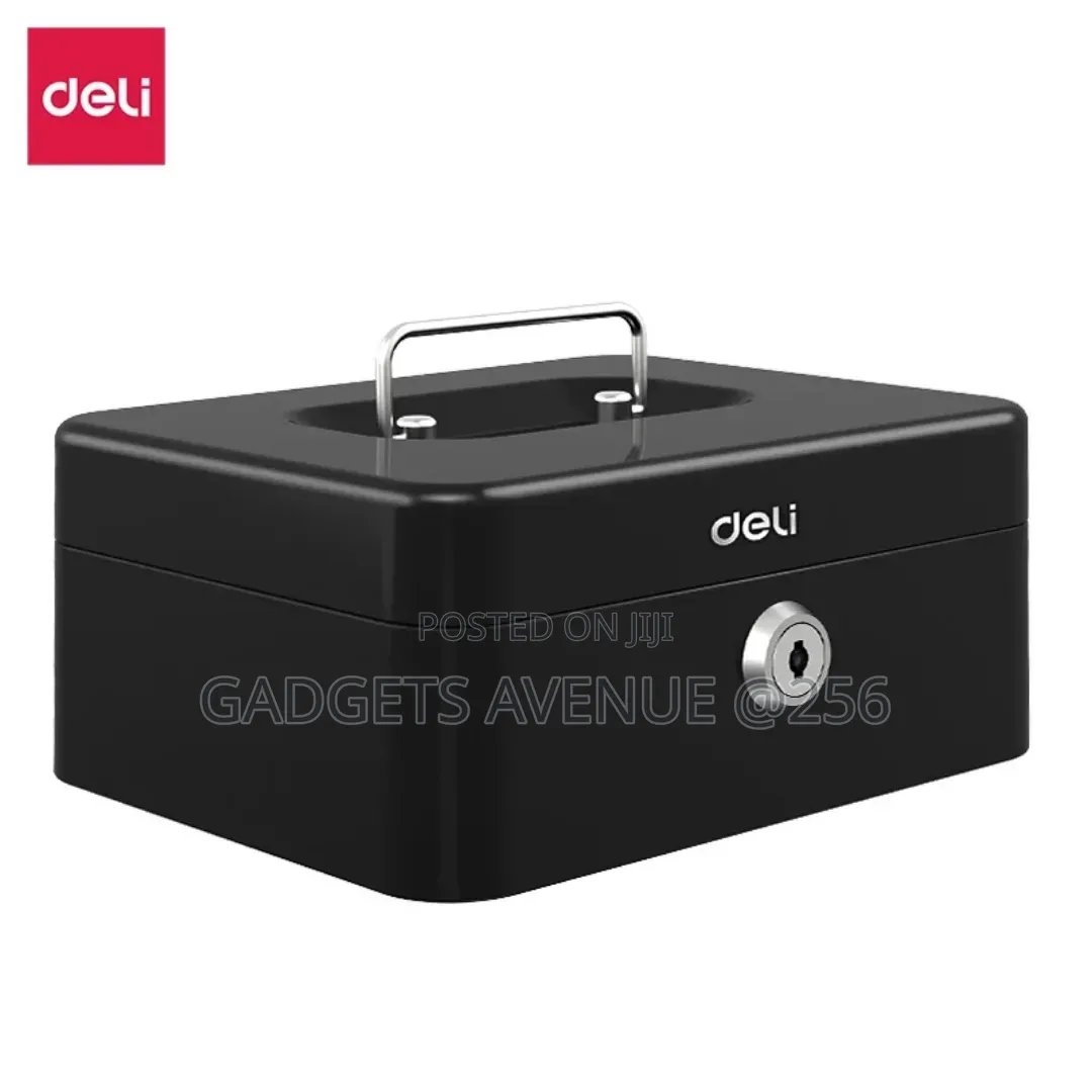Deli Cash Box (Model T503), Designed For Secure Storage O