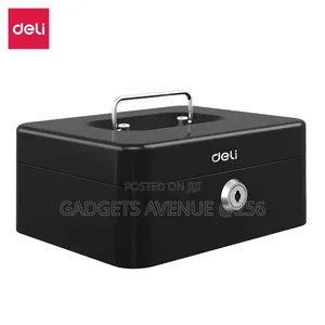 Deli Cash Box (Model T503), Designed For Secure Storage O