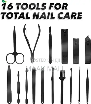 Nail Clipper Set 16pcs, Manicure Set Stainless Steel Professional