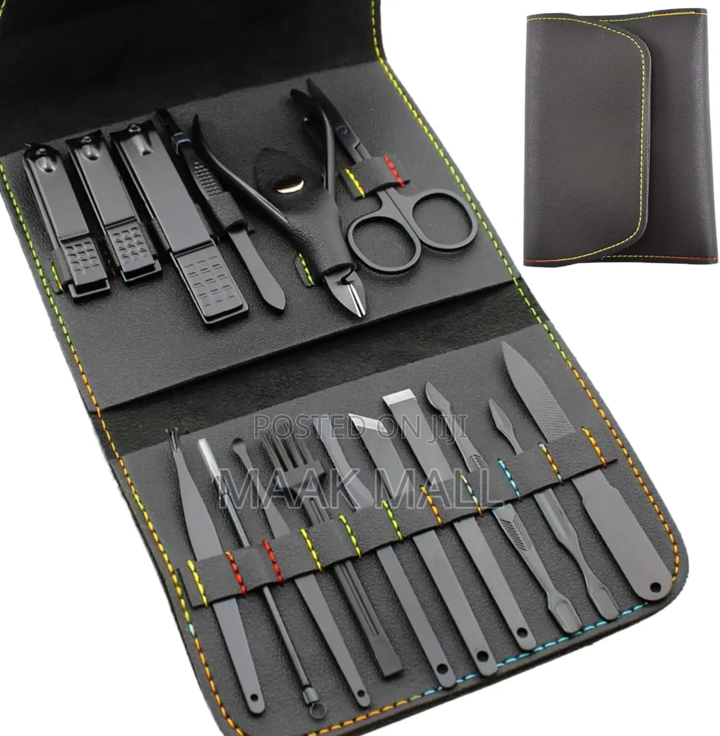 Nail Clipper Set 16pcs, Manicure Set Stainless Steel Professional