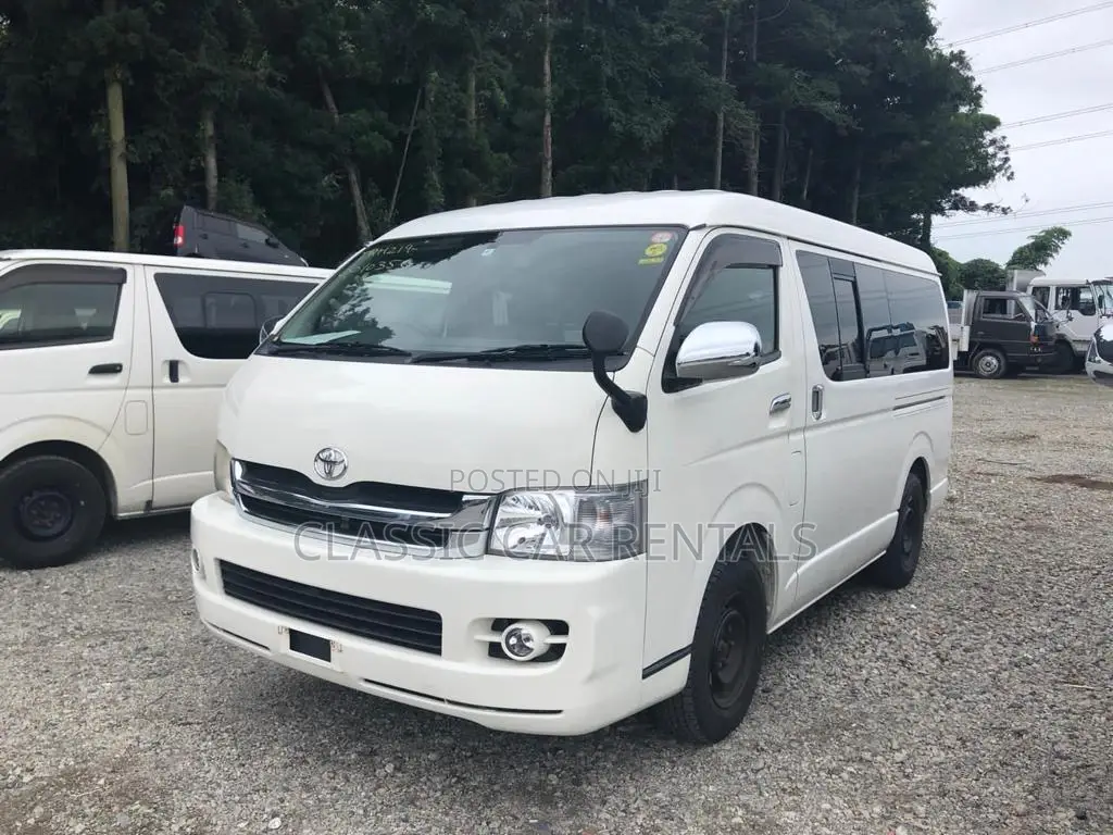 Toyota Hiace Vans ( Drones) for Hire