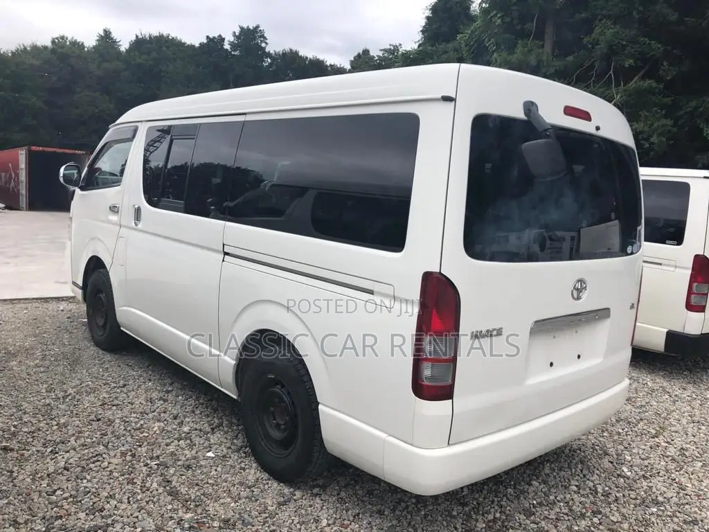 Toyota Hiace Vans ( Drones) for Hire