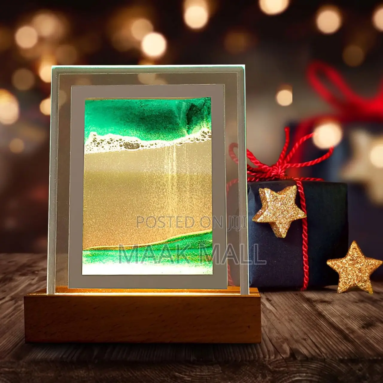 Sand Falling Table Lamp for Office , Bedroom