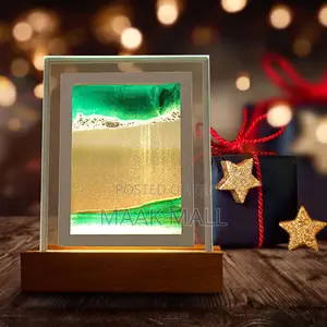 Sand Falling Table Lamp for Office , Bedroom