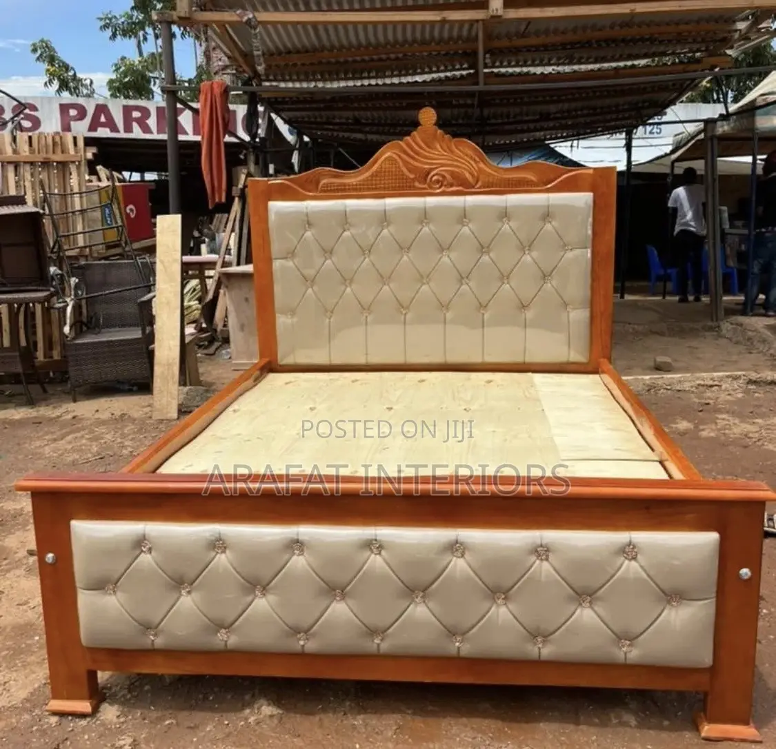 5by6 Premium Solid Wood Panel Bed