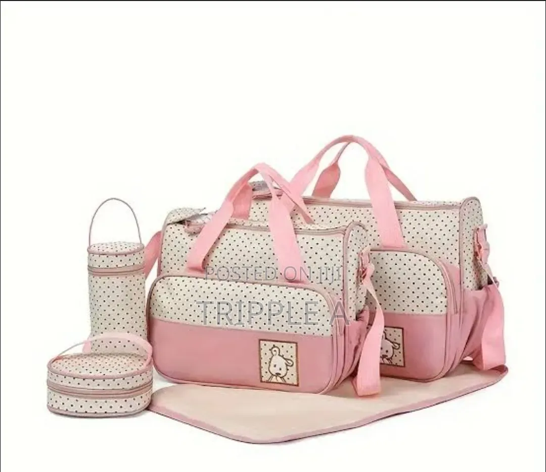 Mom And Baby Diaper Bag Set