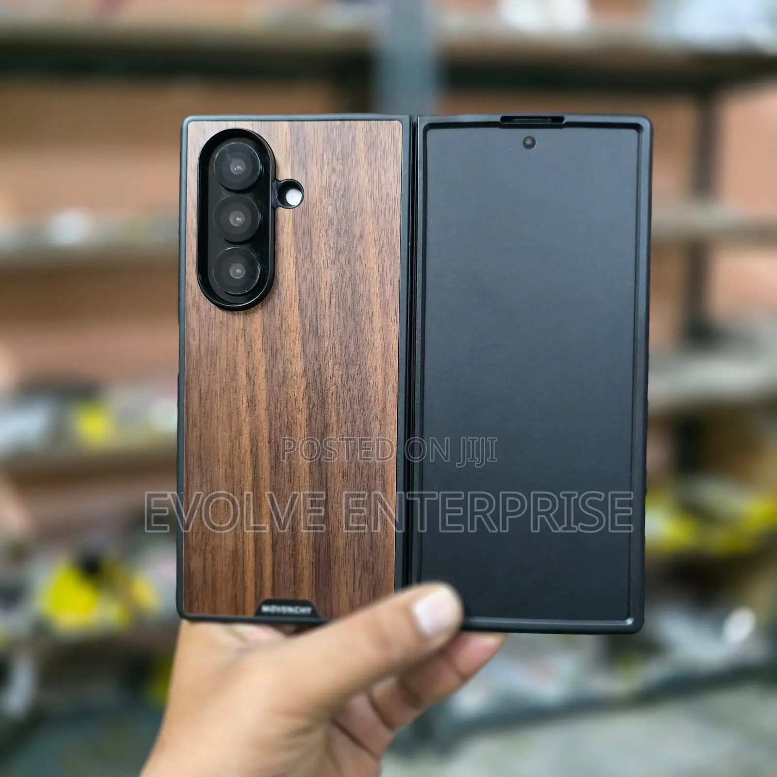 Samsung Galaxy Z Fold 7 Wooden Cover