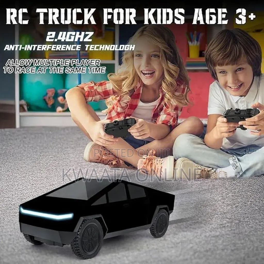 Kids Remote Control Car Toy With Dual Motor 2.4ghz Long Battery Life