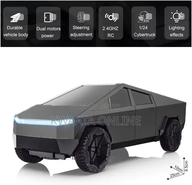 Kids Remote Control Car Toy With Dual Motor 2.4ghz Long Battery Life