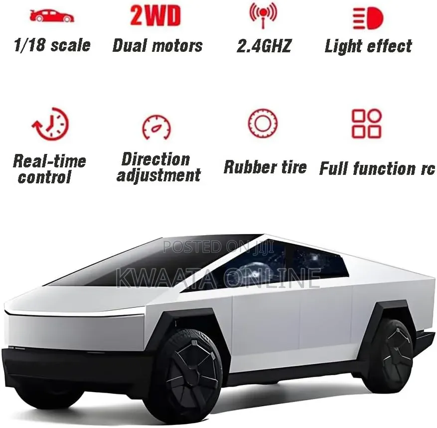 Kids Remote Control Car Toy With Dual Motor 2.4ghz Long Battery Life