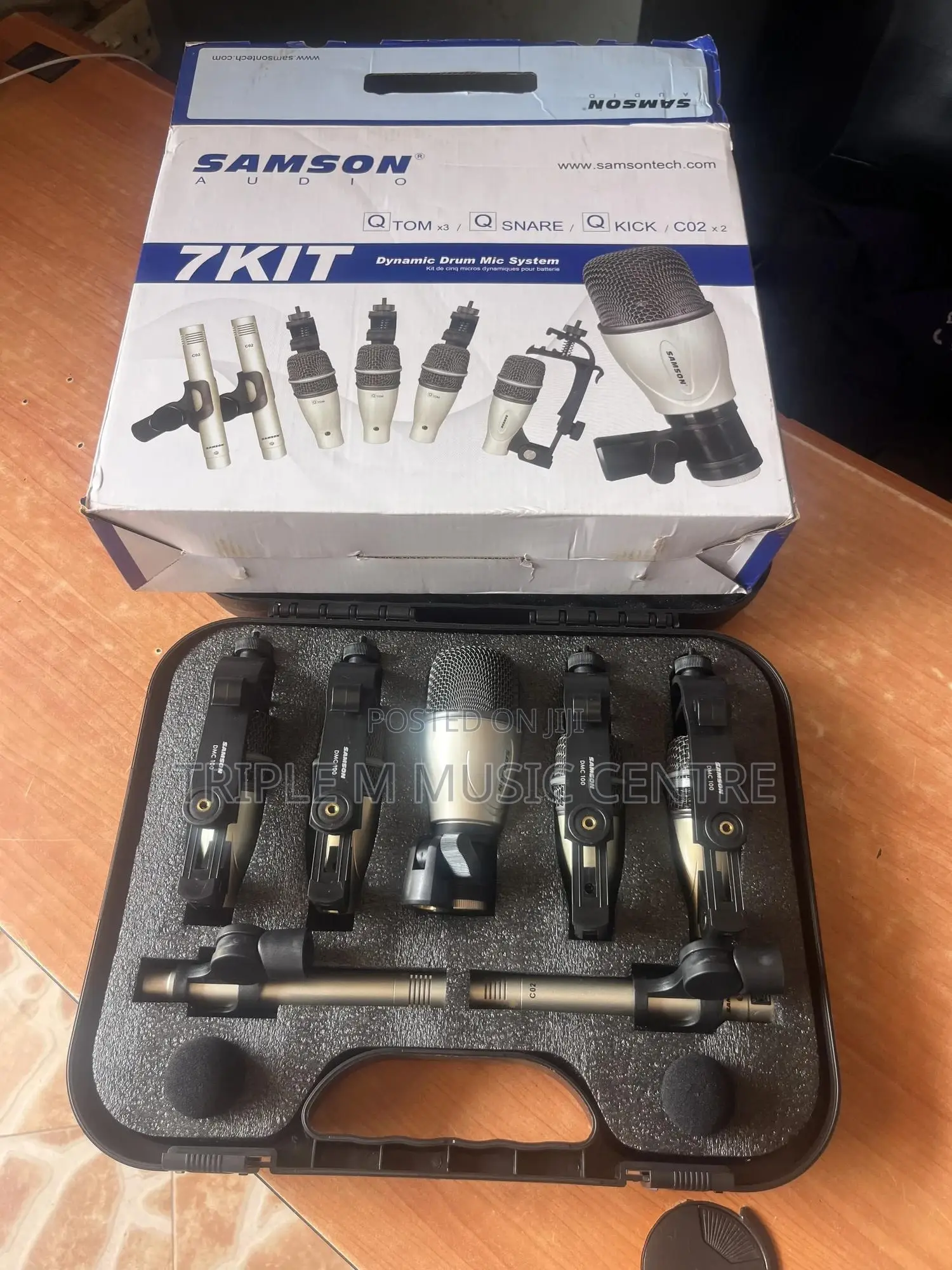 Samson Audio 7kit Drum Kit Microphone