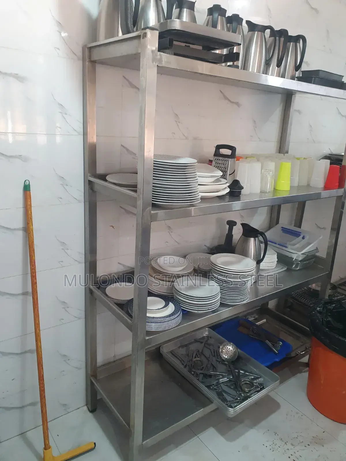 Stainless Steel Rack Four Steps