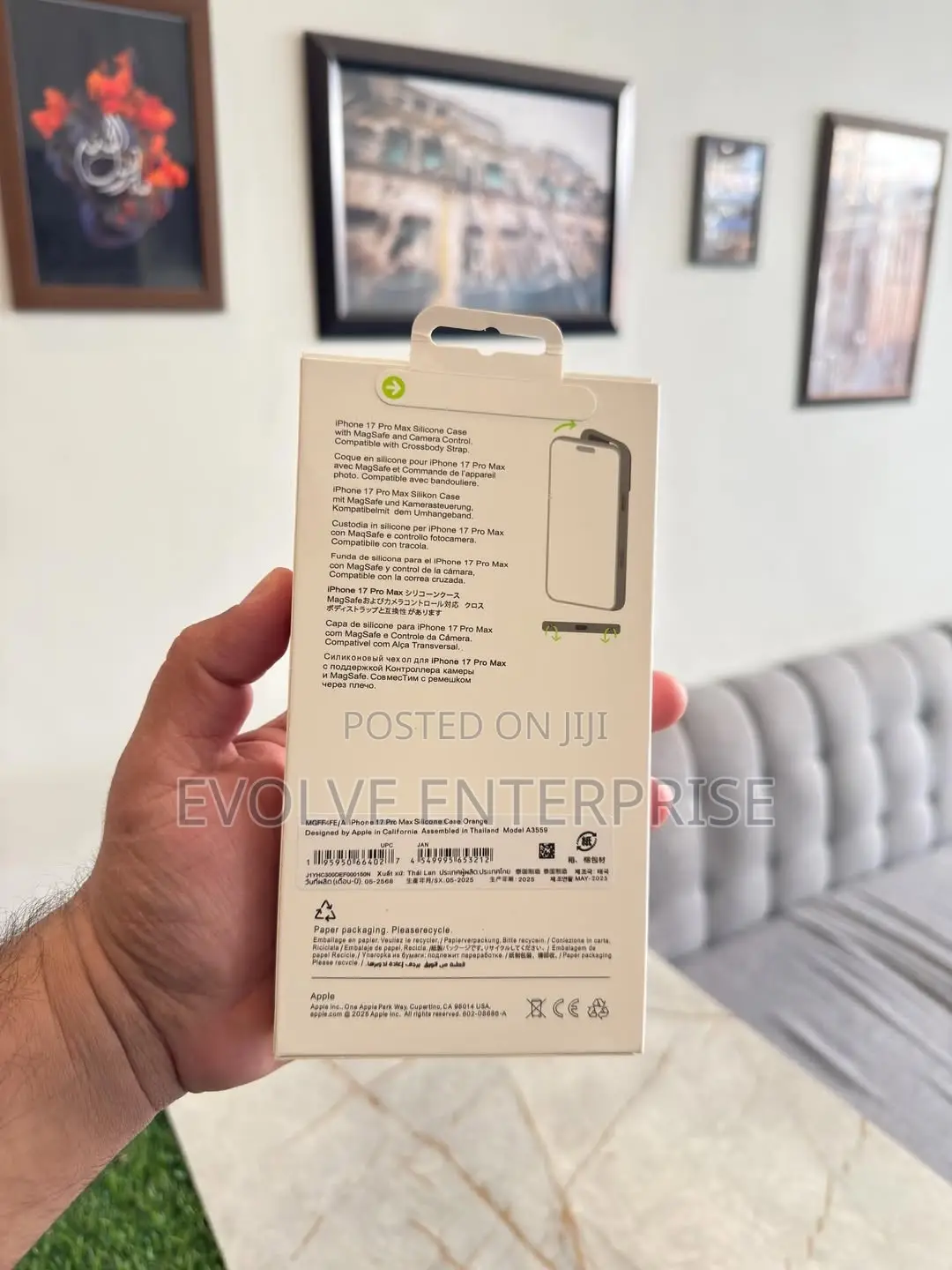 Magsafe Clear Cover for iPhone 17 Pro Max