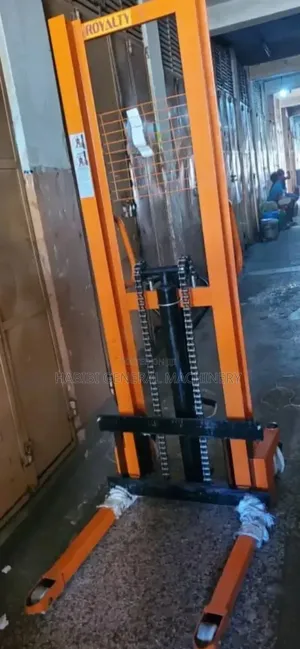 2 Tones Manual/Hydraulic/Truck Adjustable Height Forklift
