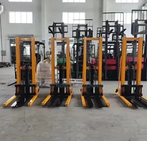 2 Tones Manual/Hydraulic/Truck Adjustable Height Forklift