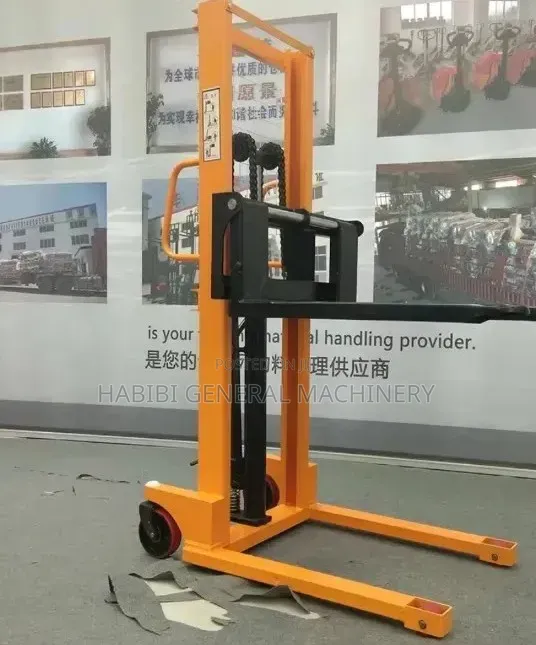 2 Tones Manual/Hydraulic/Truck Adjustable Height Forklift