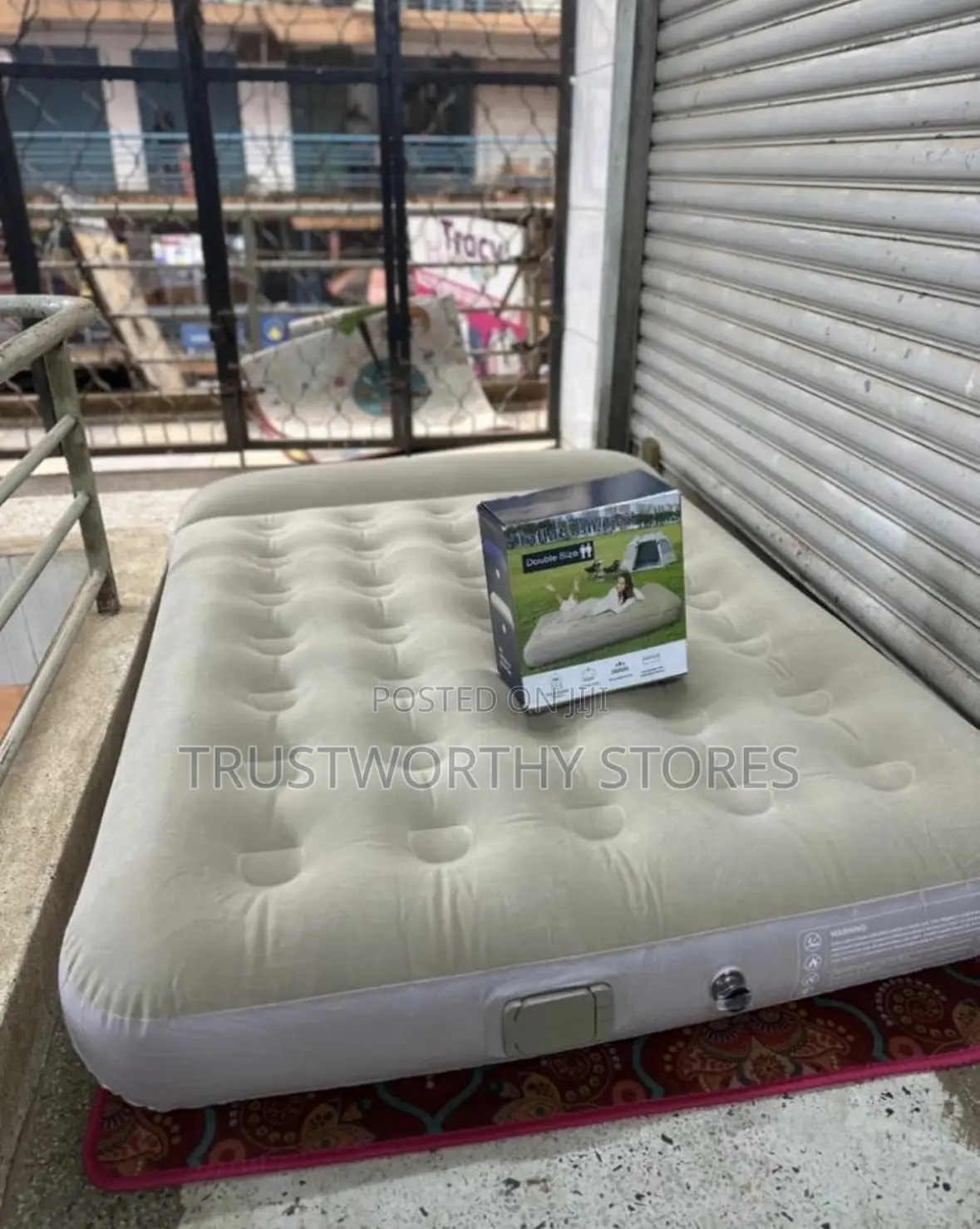 4by6 Self Inflatable Mattress With Rechargeable Battery