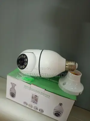 360° Wifi Panoroma Bulb Security Camera
